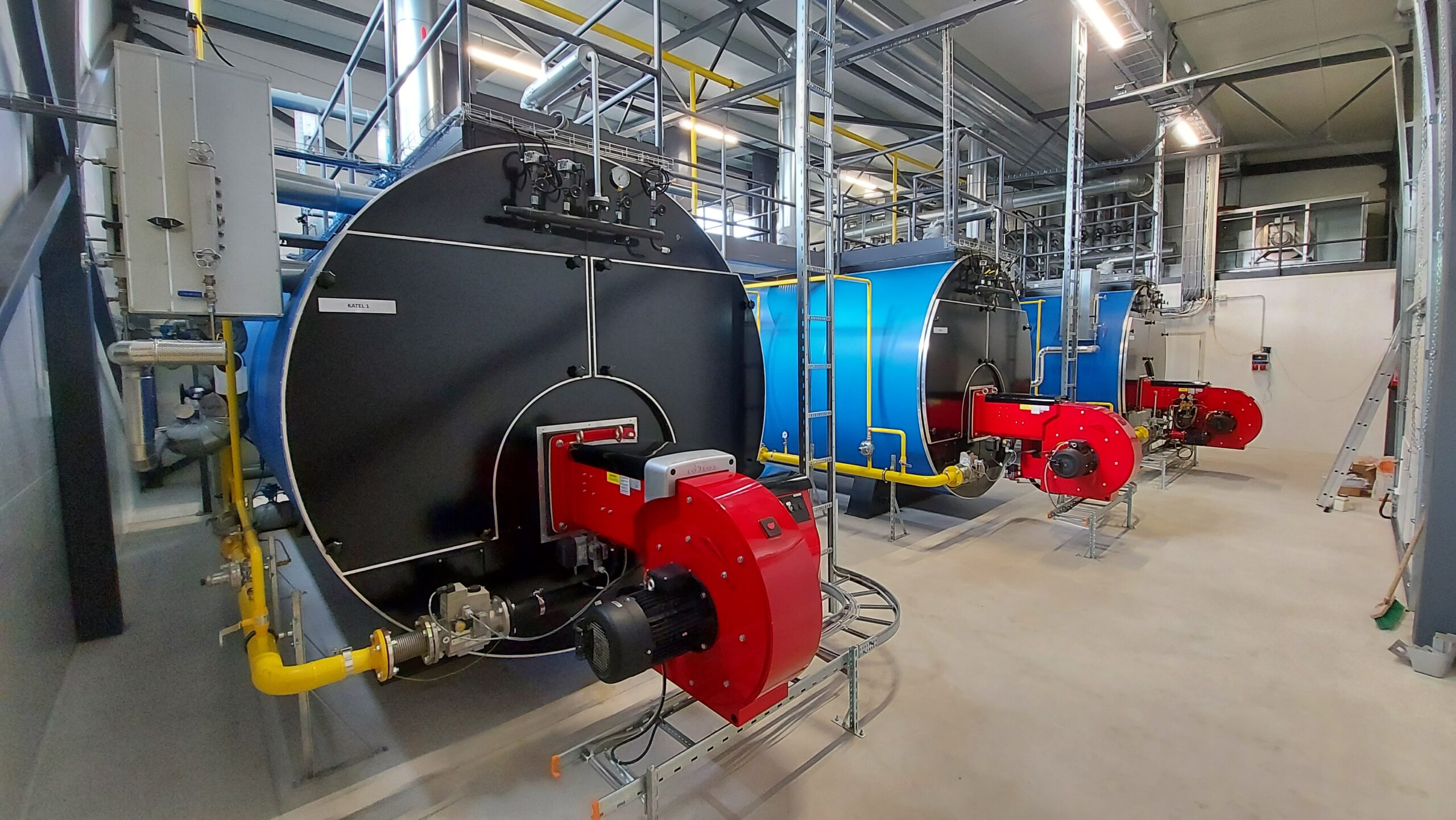 Turnkey 15 t/h steam boiler house solution for cheese factory