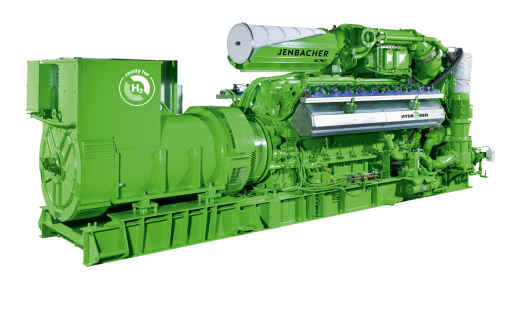 Jenbacher Type 4 gas engines: power range 749-1562 kWe