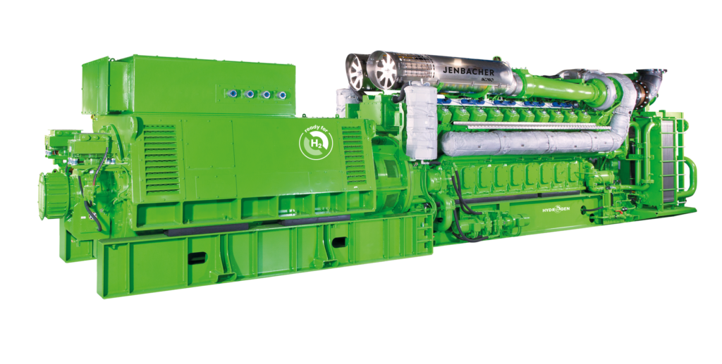 Jenbacher Type 6 gas engines: power range 1818-4507 kWe