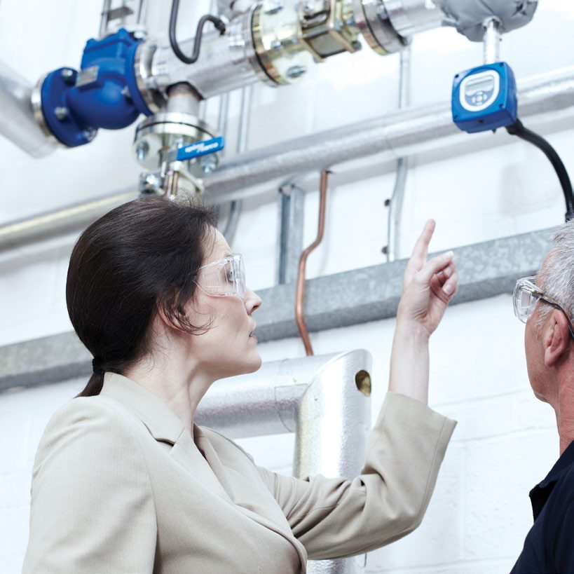 Rent of industrial flow meters: energy, water, steam