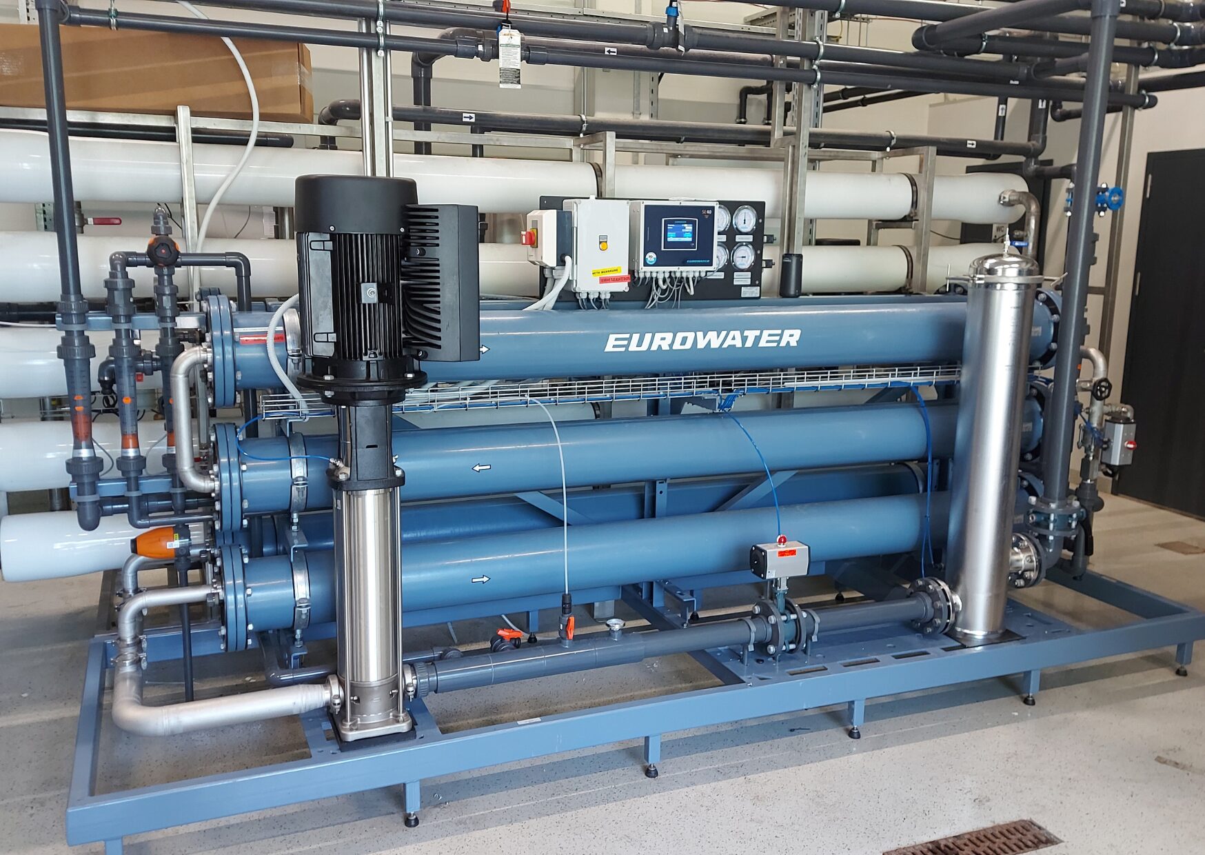 Water treatment system 10 m3/h for powerplant