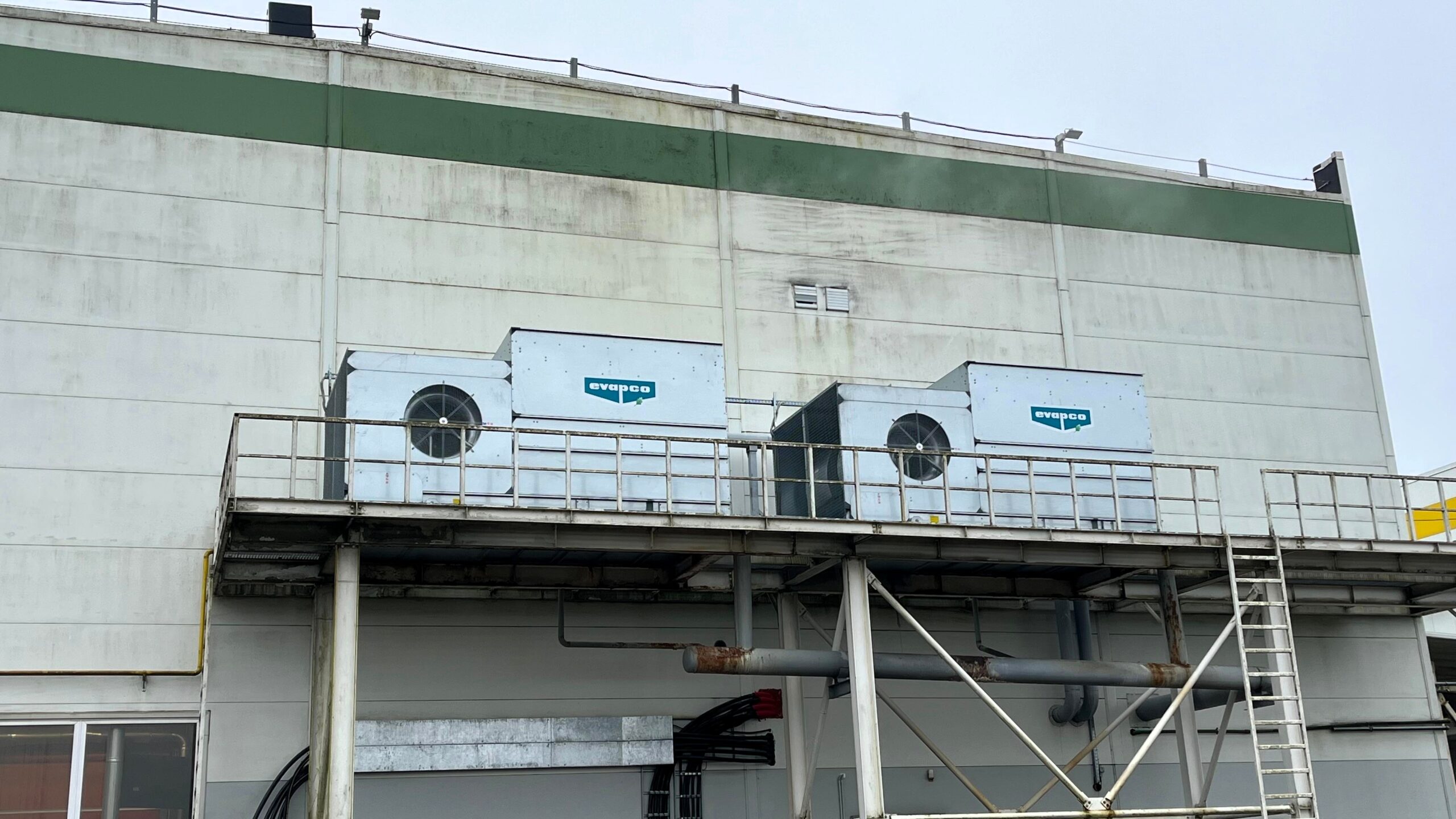 Replacement of existing cooling towers and supply and installation of new EVAPCO cooling towers