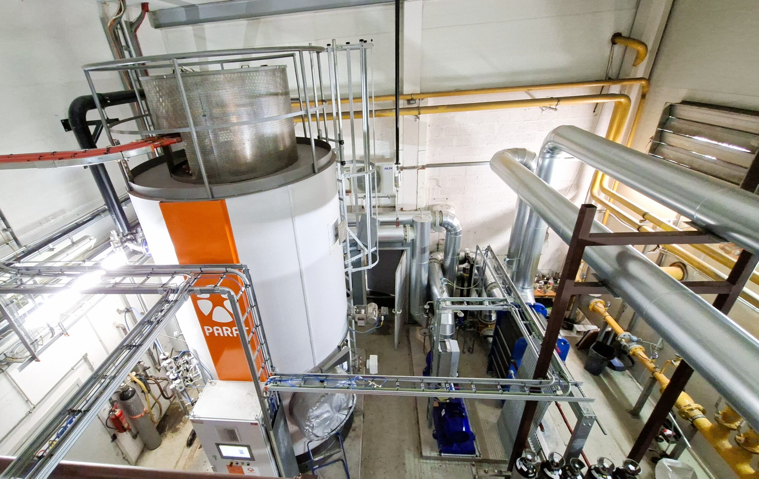 Design and Installation of a 10 MW Electrode Boiler at a CHP Plant