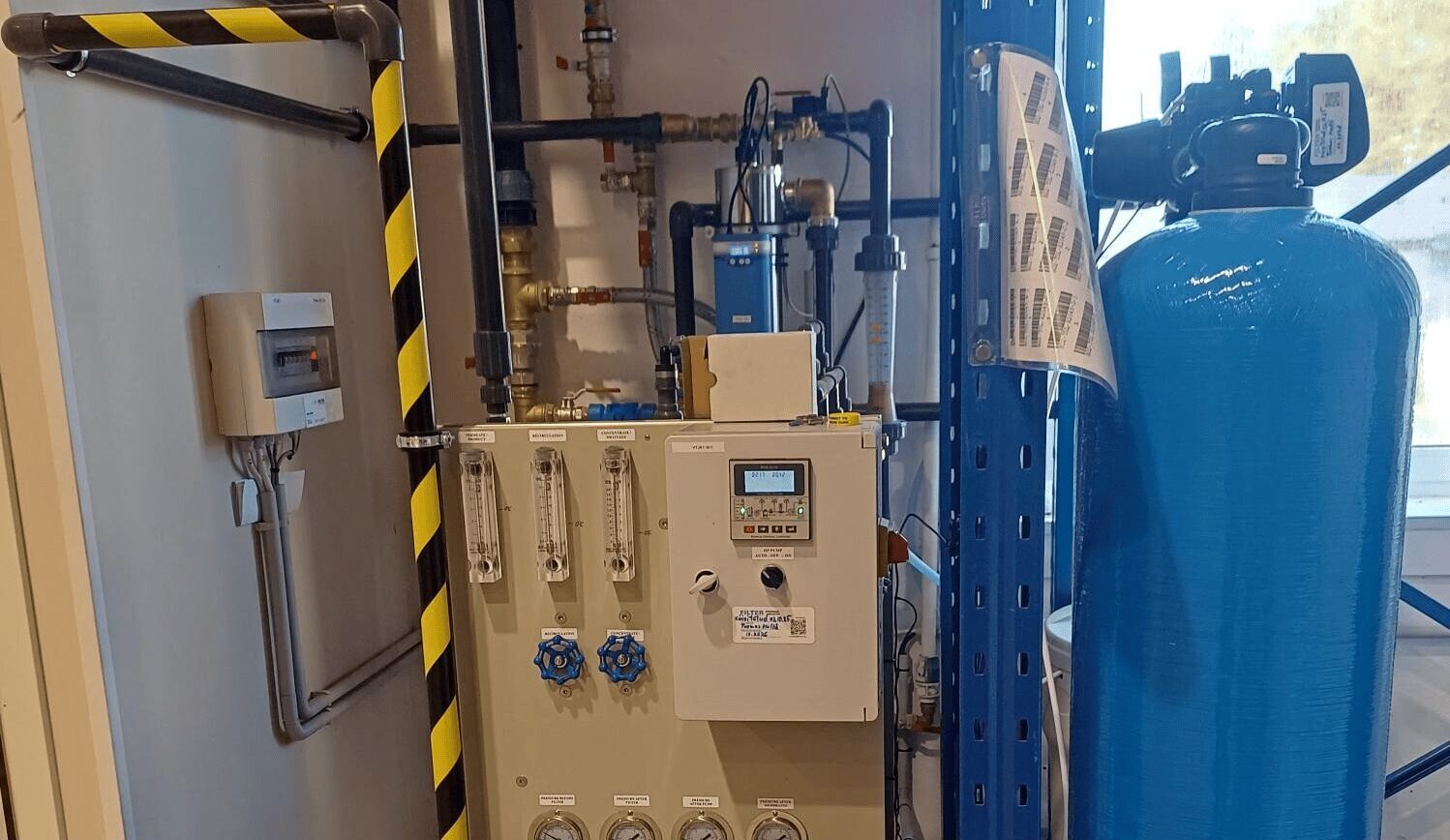 Savery Water demineralized water solution for the chemical industry