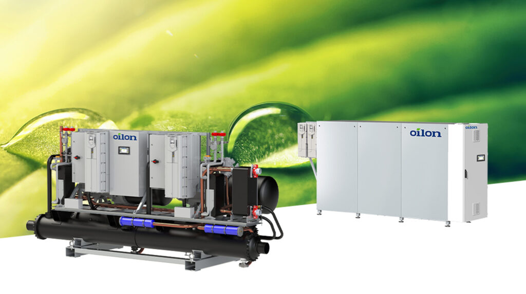 Oilon industrial heat pumps for energy-efficient process heating, cooling and waste heat recovery